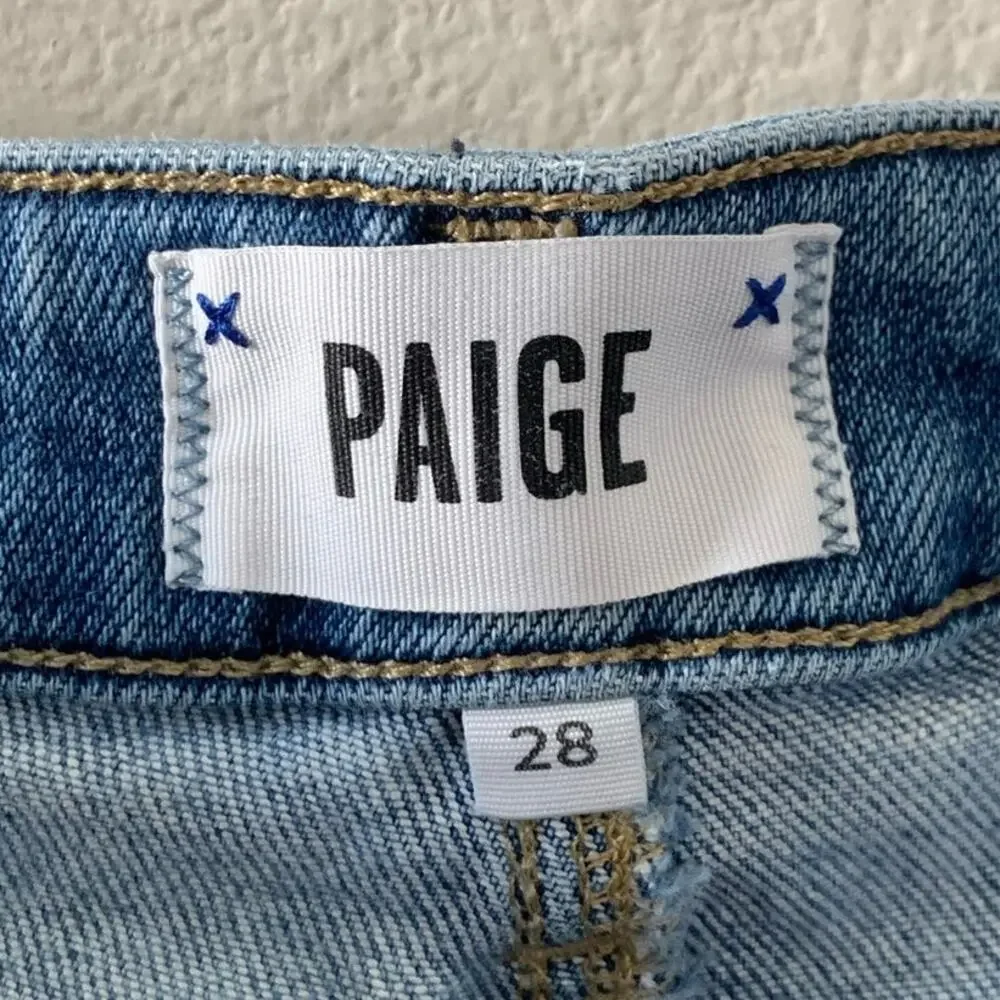 Paige Sarah Slim Crop Skinny Jeans Sundown‎